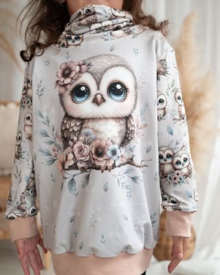 Představuji Vám dětskou mikinu Sovička - dokonalá kombinace pohodlí, kvality a hravého designu pro Vaše nejmenší. Prémiový...