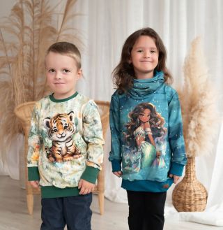 ... Mikiny ... Basic nebo s nákrčníkem? Jaké více preferujete vy nebo Vaše dítě? Vše lze přizpůsobit každému přání ❤️